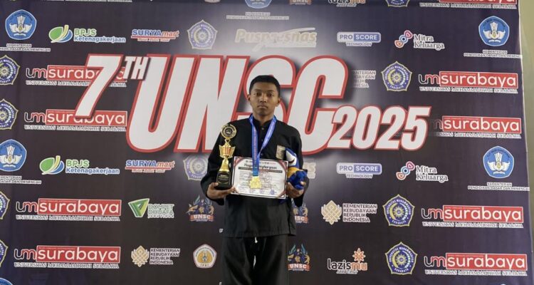 Membanggakan, Siswa SMA Gema 45 Surabaya Raih Juara 1 Kejuaraan Pencak Silat Tingkat Nasional