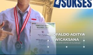 Siswa SMA GEMA 45 Surabaya Raih Medali Perak Kompetisi Ajang Nasional 2026 Siswa SMA GEMA 45 Surabaya Raih Medali Perak Kompetisi Ajang Nasional 2026