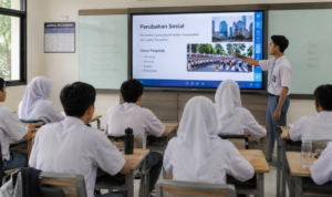 Belajar Menggunakan LCD Monitor Sangat Membantu Para Siswa