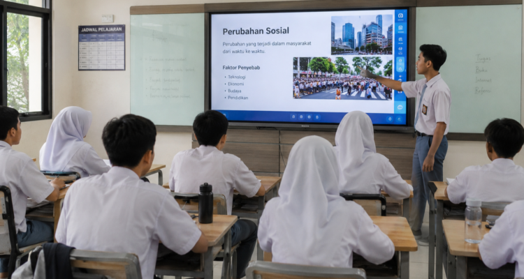 Belajar Menggunakan LCD Monitor Sangat Membantu Para Siswa