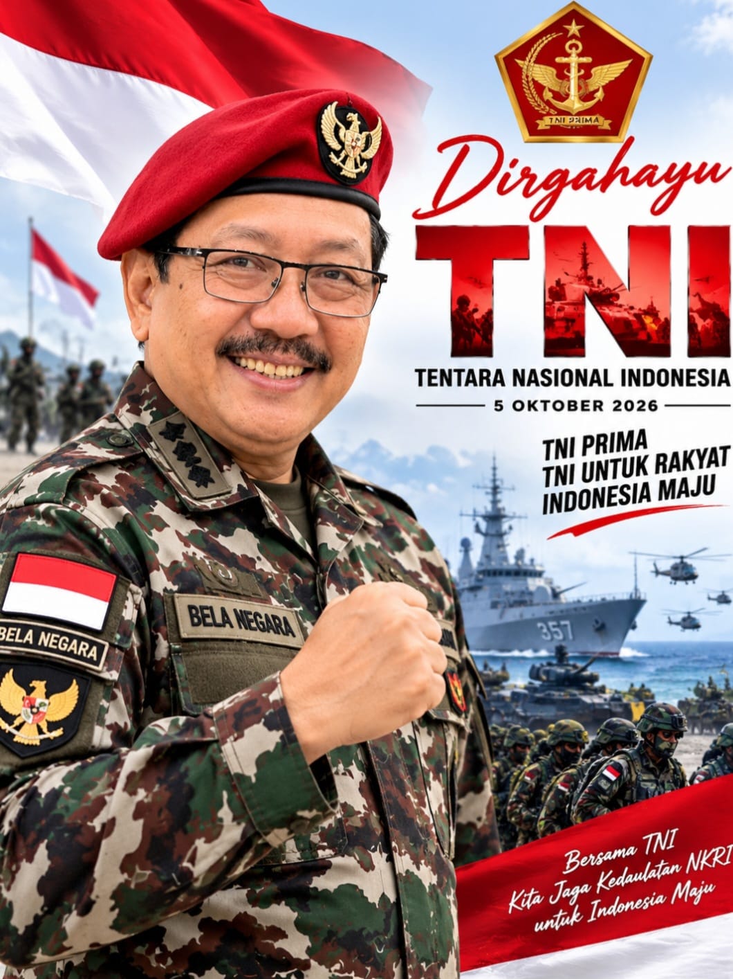TNI Kuat, Rakyat Dekat “Menjaga Kedaulatan di Tengah Zaman yang Berubah”